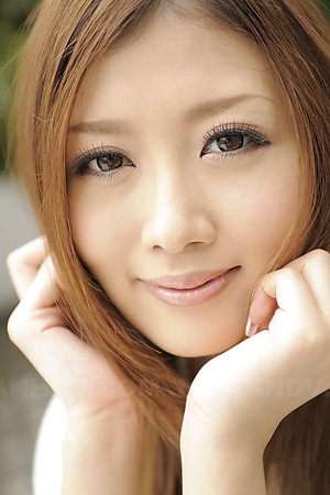 Sericeous haired Uta Kohaku strips sensually